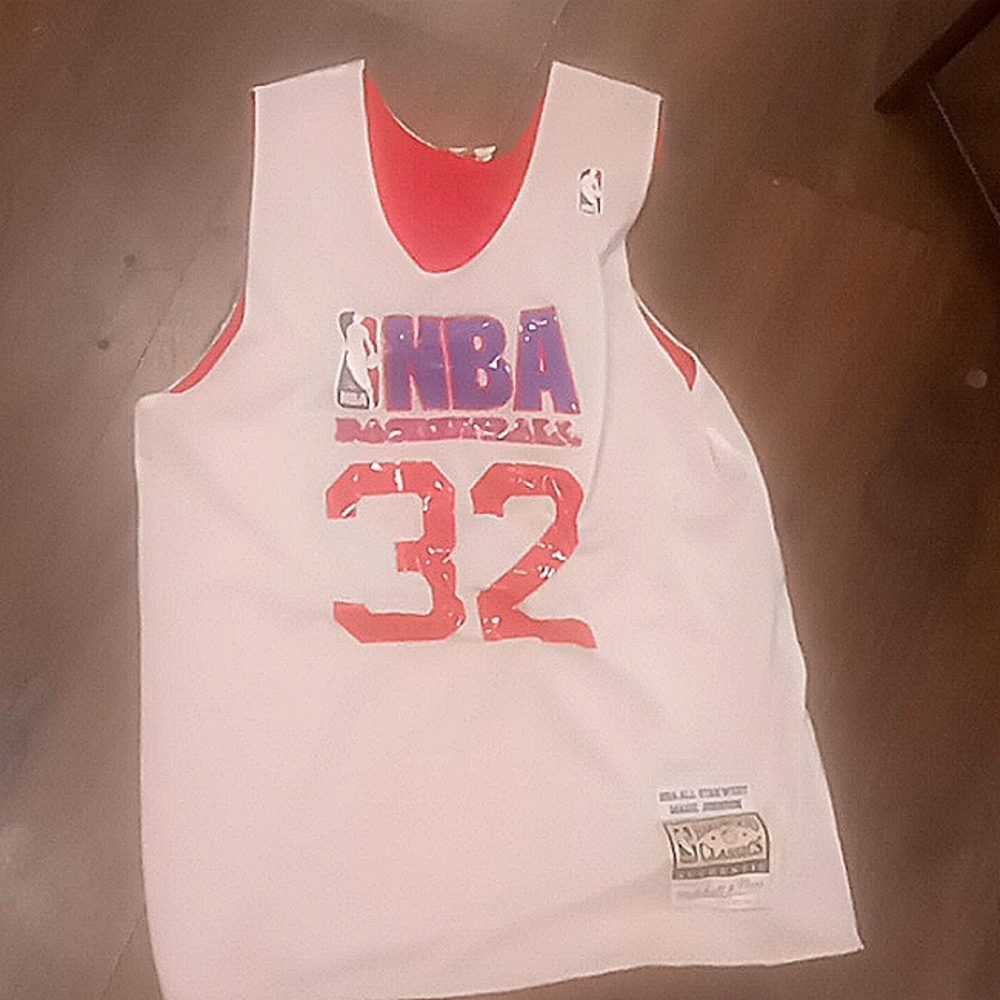 Mitchell And Ness Magic Johnson Practice Jersey #… - image 1